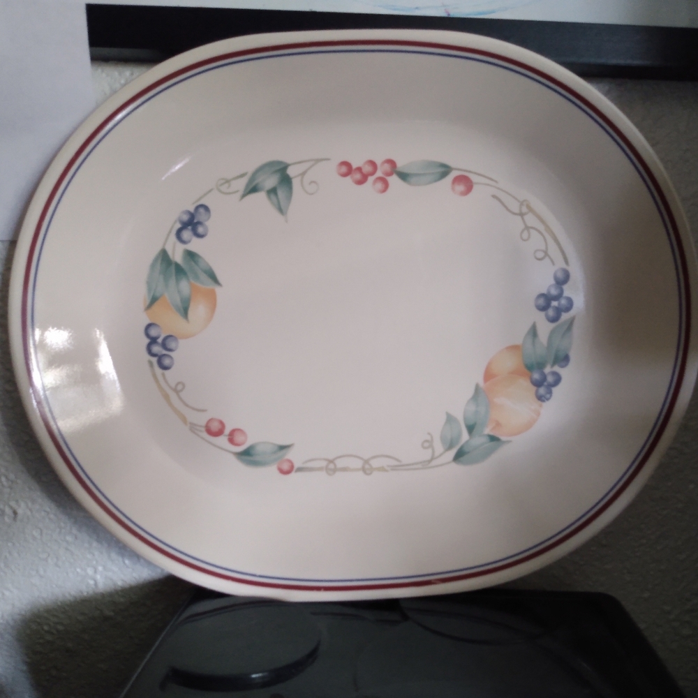 Corelle Abundance Oval Serving Platter